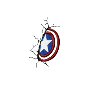 Sheild Crash / Cap 6277